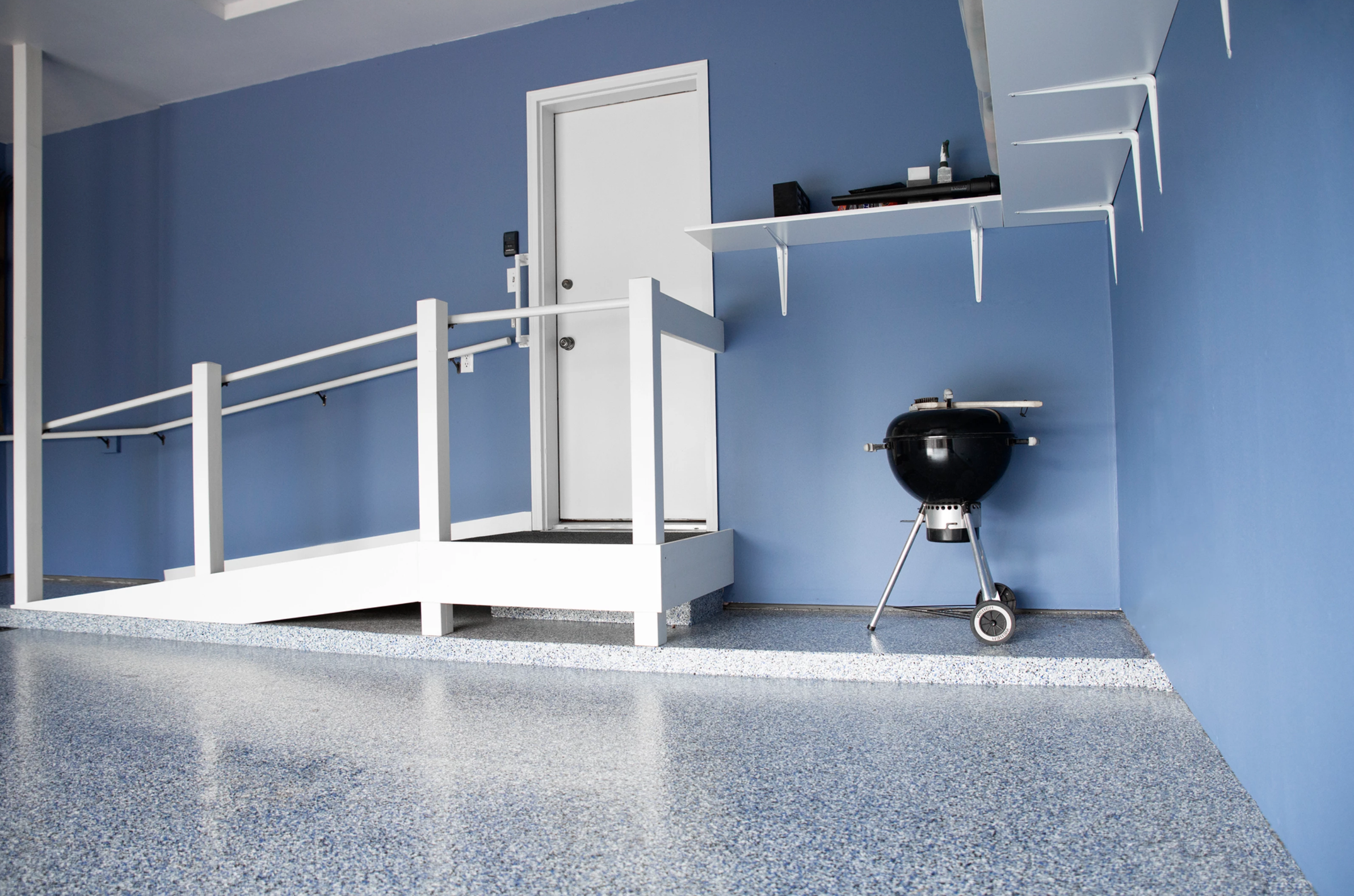 Trim and paint detail work